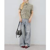 チェックシャーリングブラウス | NICE CLAUP / OLIVE des OLIVE　OUTLET | 詳細画像6 