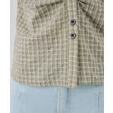 チェックシャーリングブラウス | NICE CLAUP / OLIVE des OLIVE　OUTLET | 詳細画像37 