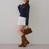 2枚衿ケーブルニットポロ | RMAF NICE CLAUP / OLIVE des OLIVE | 詳細画像8