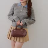 2枚衿ケーブルニットポロ | RMAF NICE CLAUP / OLIVE des OLIVE | 詳細画像11