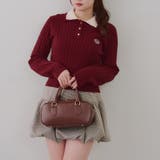 2枚衿ケーブルニットポロ | RMAF NICE CLAUP / OLIVE des OLIVE | 詳細画像24