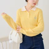 2枚衿ケーブルニットポロ | RMAF　NICE CLAUP / OLIVE des OLIVE | 詳細画像39 