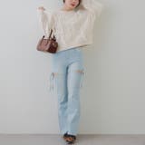 オーガンリボンモールニット | RMAF　NICE CLAUP / OLIVE des OLIVE | 詳細画像11 