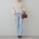 オーガンリボンモールニット | RMAF　NICE CLAUP / OLIVE des OLIVE | 詳細画像12 