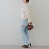 オーガンリボンモールニット | RMAF　NICE CLAUP / OLIVE des OLIVE | 詳細画像13 