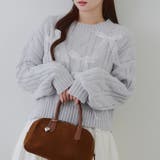 オーガンリボンモールニット | RMAF　NICE CLAUP / OLIVE des OLIVE | 詳細画像3 