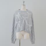 オーガンリボンモールニット | RMAF　NICE CLAUP / OLIVE des OLIVE | 詳細画像29 