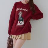 Dogニットプルオーバー | RMAF NICE CLAUP / OLIVE des OLIVE | 詳細画像2