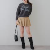 配色ロゴモールニット | RMAF　NICE CLAUP / OLIVE des OLIVE | 詳細画像20 