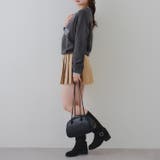 配色ロゴモールニット | RMAF　NICE CLAUP / OLIVE des OLIVE | 詳細画像21 