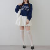 配色ロゴモールニット | RMAF　NICE CLAUP / OLIVE des OLIVE | 詳細画像4 