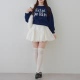 配色ロゴモールニット | RMAF　NICE CLAUP / OLIVE des OLIVE | 詳細画像5 