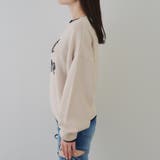 配色ロゴモールニット | RMAF　NICE CLAUP / OLIVE des OLIVE | 詳細画像23 