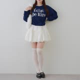 配色ロゴモールニット | RMAF　NICE CLAUP / OLIVE des OLIVE | 詳細画像6 