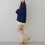 【8色展開】ロゴモールニット | RMAF　NICE CLAUP / OLIVE des OLIVE | 詳細画像8 