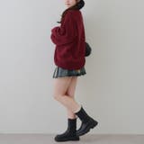 【8色展開】ロゴモールニット | RMAF　NICE CLAUP / OLIVE des OLIVE | 詳細画像24 