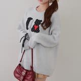 I LOVE BEAR ニットプルオーバー | RMAF NICE CLAUP / OLIVE des OLIVE | 詳細画像14