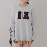 I LOVE BEAR ニットプルオーバー | RMAF NICE CLAUP / OLIVE des OLIVE | 詳細画像26