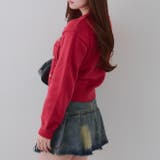 パール付きケーブルニットプルオーバー | RMAF　NICE CLAUP / OLIVE des OLIVE | 詳細画像10 