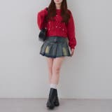 パール付きケーブルニットプルオーバー | RMAF　NICE CLAUP / OLIVE des OLIVE | 詳細画像12 