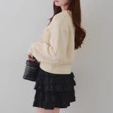 パール付きケーブルニットプルオーバー | RMAF　NICE CLAUP / OLIVE des OLIVE | 詳細画像18 