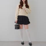 パール付きケーブルニットプルオーバー | RMAF　NICE CLAUP / OLIVE des OLIVE | 詳細画像20 