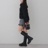 パール付きケーブルニットプルオーバー | RMAF　NICE CLAUP / OLIVE des OLIVE | 詳細画像6 