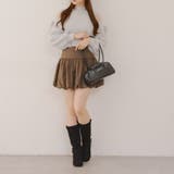 肌見せパールニット | RMAF　NICE CLAUP / OLIVE des OLIVE | 詳細画像11 