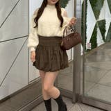 肌見せパールニット | RMAF　NICE CLAUP / OLIVE des OLIVE | 詳細画像22 