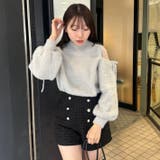 肌見せパールニット | RMAF　NICE CLAUP / OLIVE des OLIVE | 詳細画像24 