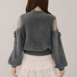 肌見せパールニット | RMAF　NICE CLAUP / OLIVE des OLIVE | 詳細画像30 