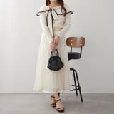 配色オフショルリボンニット | RMAF　NICE CLAUP / OLIVE des OLIVE | 詳細画像8 