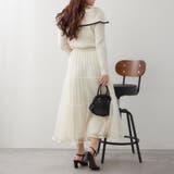 配色オフショルリボンニット | RMAF　NICE CLAUP / OLIVE des OLIVE | 詳細画像11 