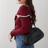 配色オフショルリボンニット | RMAF　NICE CLAUP / OLIVE des OLIVE | 詳細画像15 