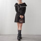 配色オフショルリボンニット | RMAF　NICE CLAUP / OLIVE des OLIVE | 詳細画像26 