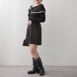 配色オフショルリボンニット | RMAF　NICE CLAUP / OLIVE des OLIVE | 詳細画像28 