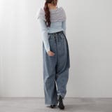 ジョーゼットオフショルプルオーバー | RMAF　NICE CLAUP / OLIVE des OLIVE | 詳細画像9 