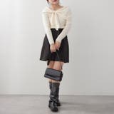 ジョーゼットオフショルプルオーバー | RMAF　NICE CLAUP / OLIVE des OLIVE | 詳細画像14 