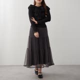 ジョーゼットオフショルプルオーバー | RMAF　NICE CLAUP / OLIVE des OLIVE | 詳細画像24 