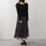 ジョーゼットオフショルプルオーバー | RMAF　NICE CLAUP / OLIVE des OLIVE | 詳細画像27 