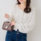 ラメハート釦クルーカーディガン | RMAF　NICE CLAUP / OLIVE des OLIVE | 詳細画像9 