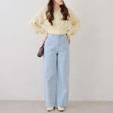 ラメハート釦クルーカーディガン | RMAF　NICE CLAUP / OLIVE des OLIVE | 詳細画像21 