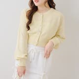 ラメハート釦クルーカーディガン | RMAF　NICE CLAUP / OLIVE des OLIVE | 詳細画像26 