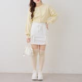 ラメハート釦クルーカーディガン | RMAF　NICE CLAUP / OLIVE des OLIVE | 詳細画像27 