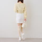 ラメハート釦クルーカーディガン | RMAF　NICE CLAUP / OLIVE des OLIVE | 詳細画像30 