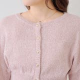 ラメハート釦クルーカーディガン | RMAF　NICE CLAUP / OLIVE des OLIVE | 詳細画像34 