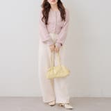 ラメハート釦クルーカーディガン | RMAF　NICE CLAUP / OLIVE des OLIVE | 詳細画像6 