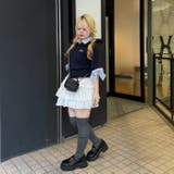 2枚衿ドッキング5分袖ニット | NICE CLAUP / OLIVE des OLIVE　OUTLET | 詳細画像7 