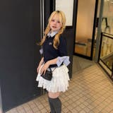 2枚衿ドッキング5分袖ニット | NICE CLAUP / OLIVE des OLIVE　OUTLET | 詳細画像9 