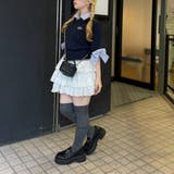 2枚衿ドッキング5分袖ニット | NICE CLAUP / OLIVE des OLIVE　OUTLET | 詳細画像11 